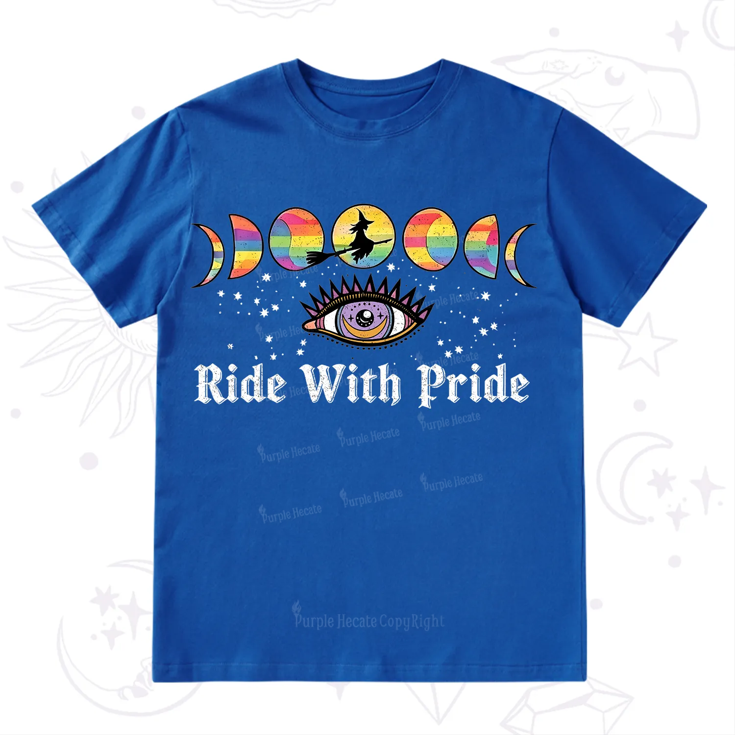 Purplehecate Ride With Rride T-Shirt
