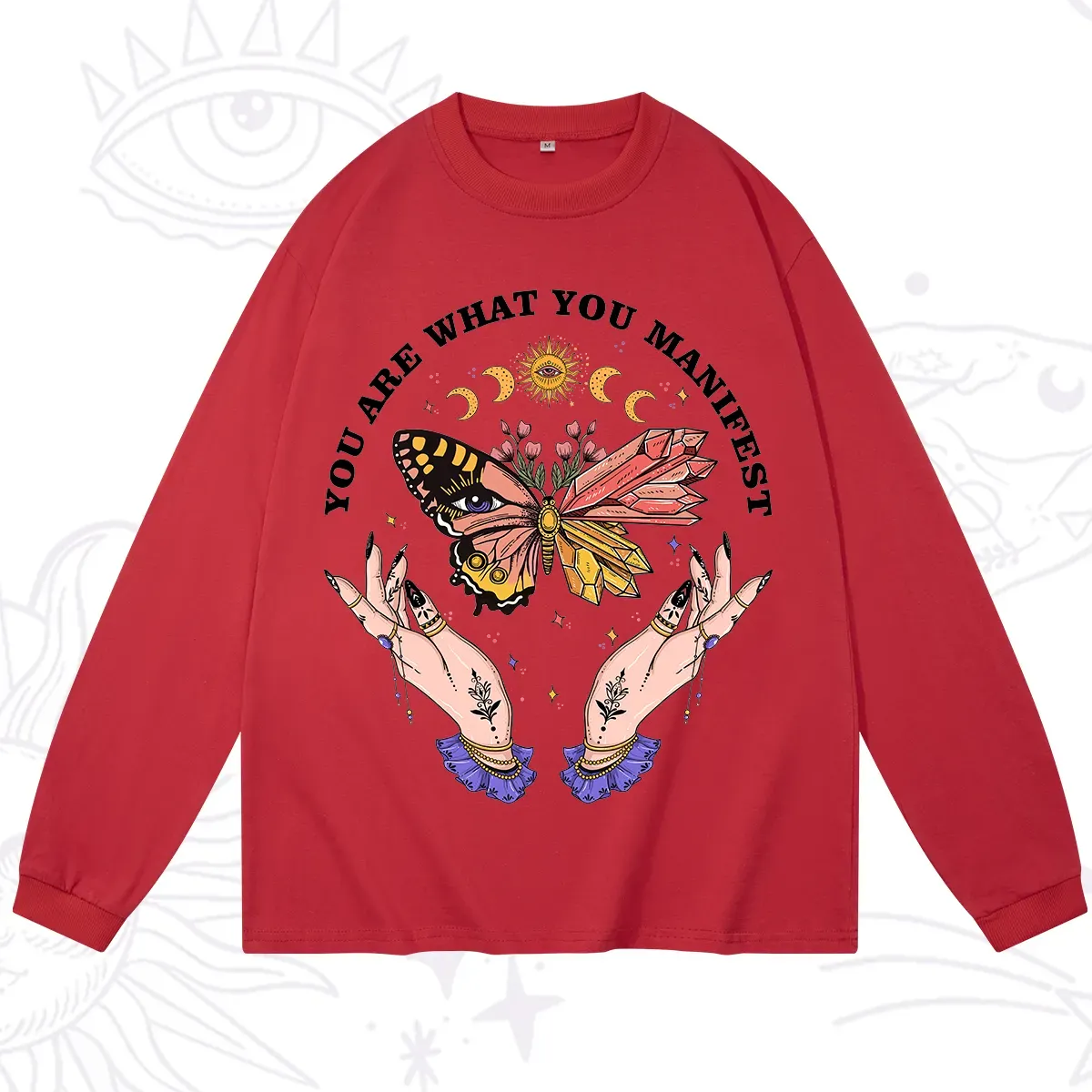 Purplehecate You Are What You Manifest Long Sleeve T-Shirt