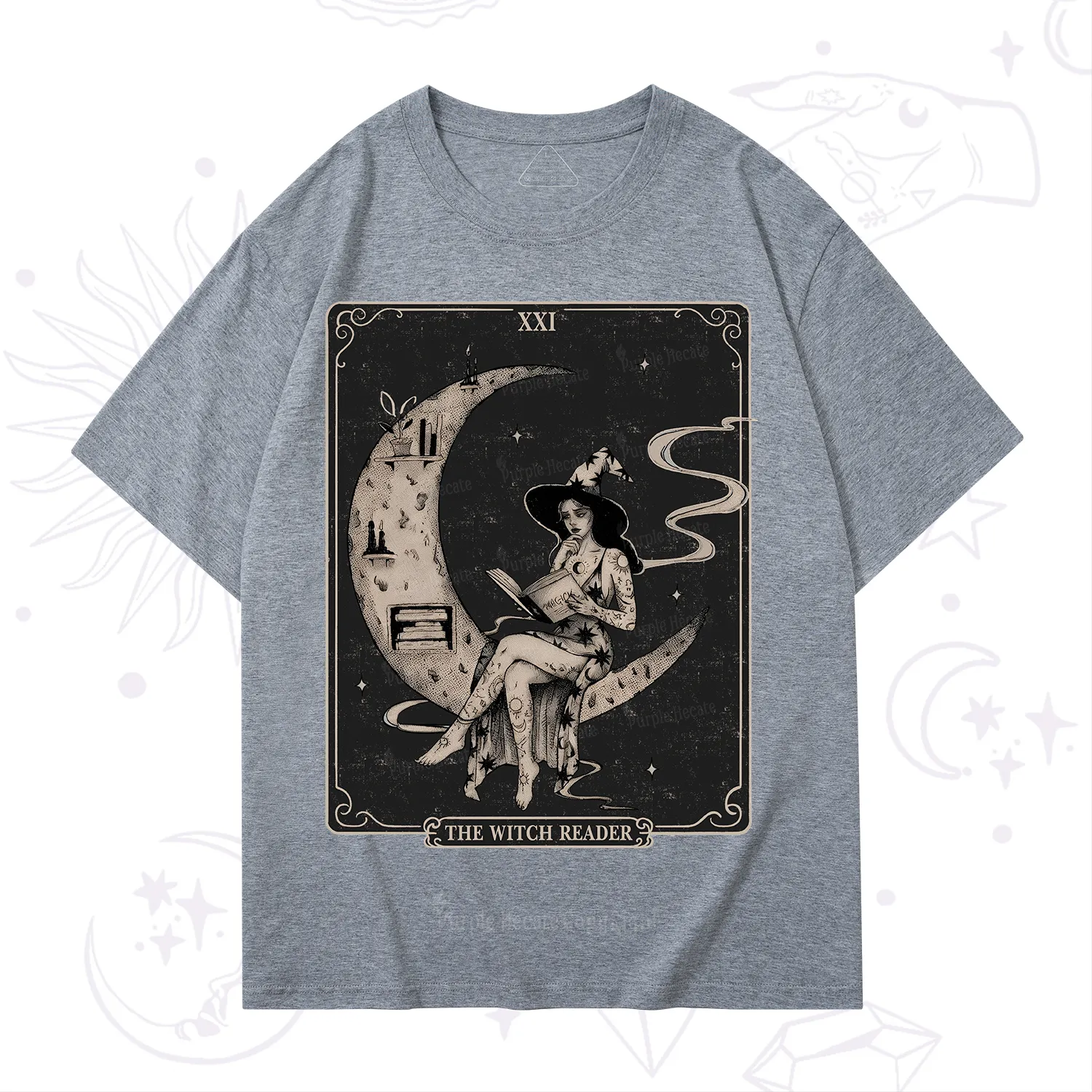 Purplehecate The Witch Reader T-Shirt