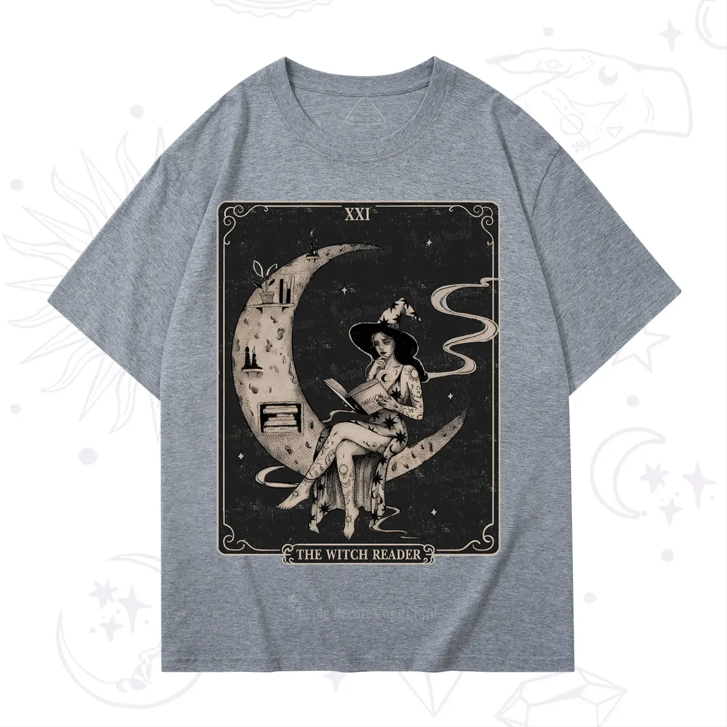 Purplehecate The Witch Reader T-Shirt