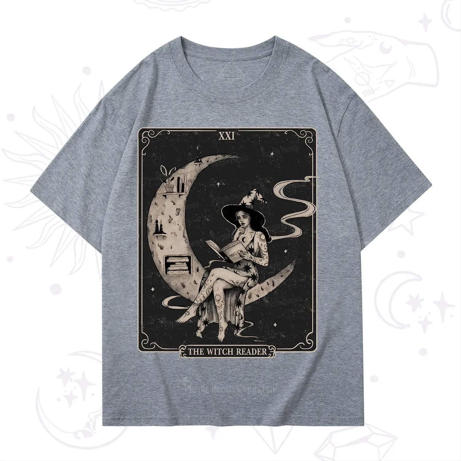 Purplehecate The Witch Reader T-Shirt