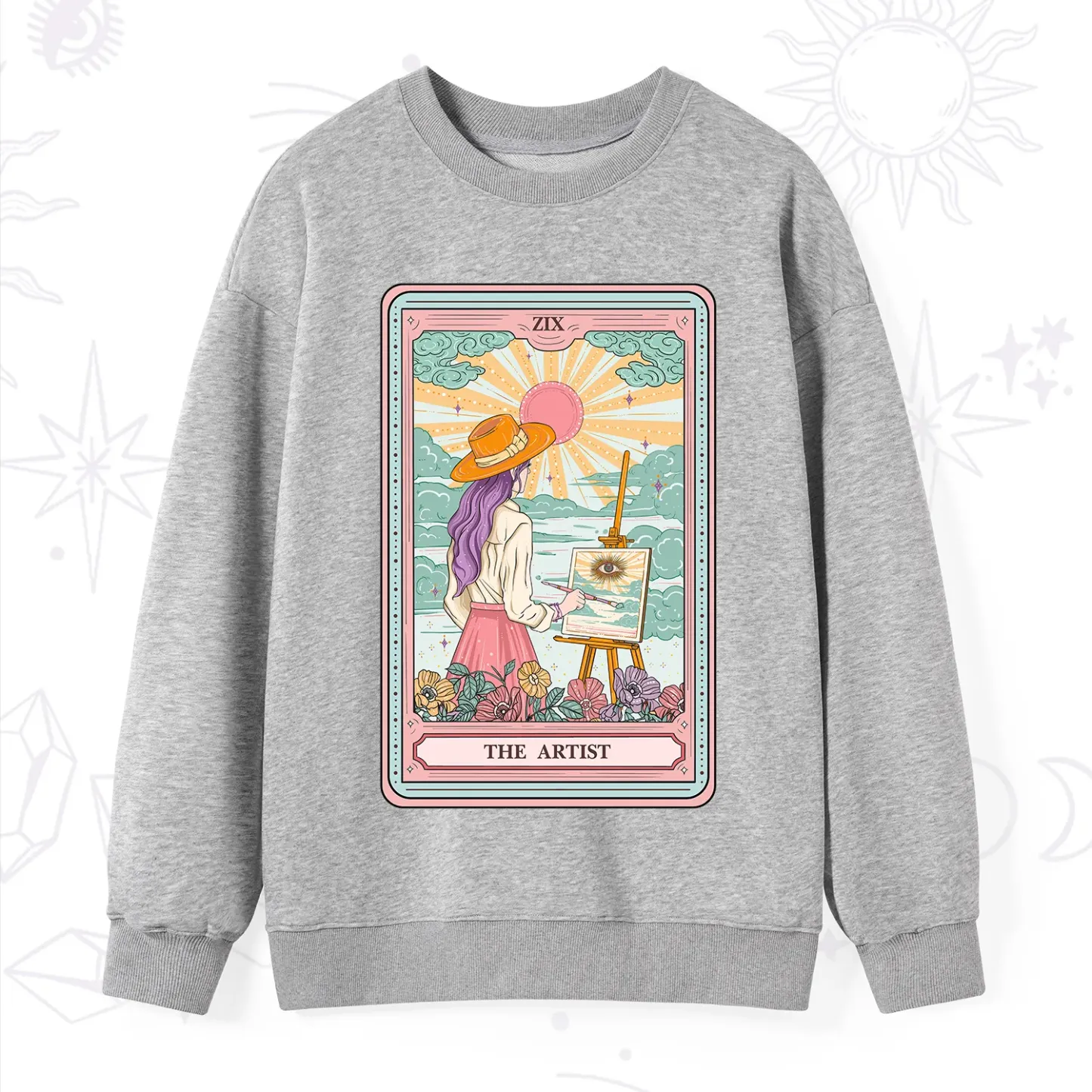 Purplehecate The Artist Tarot Sweatshirt