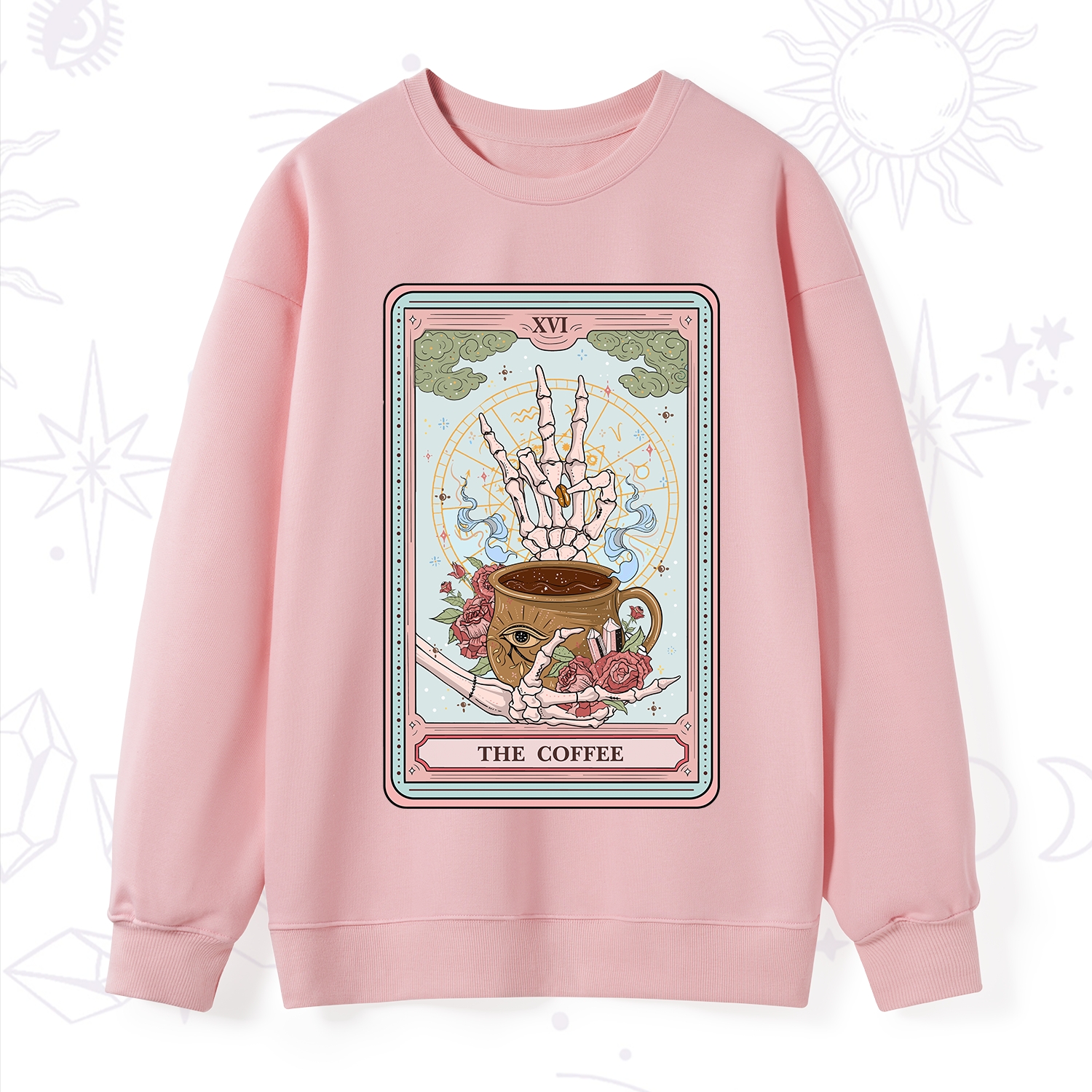 Purplehecate The Coffee Tarot Sweatshirt