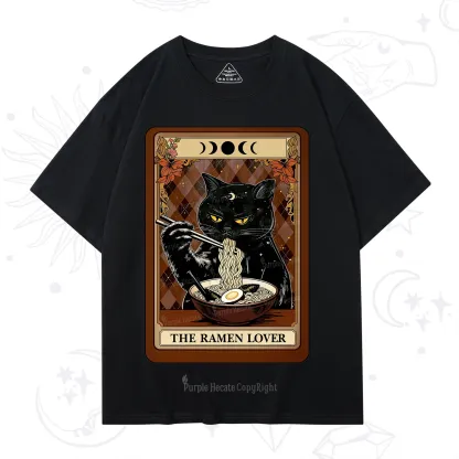 Purplehecate The Ramen Lover Tarot T-Shirt
