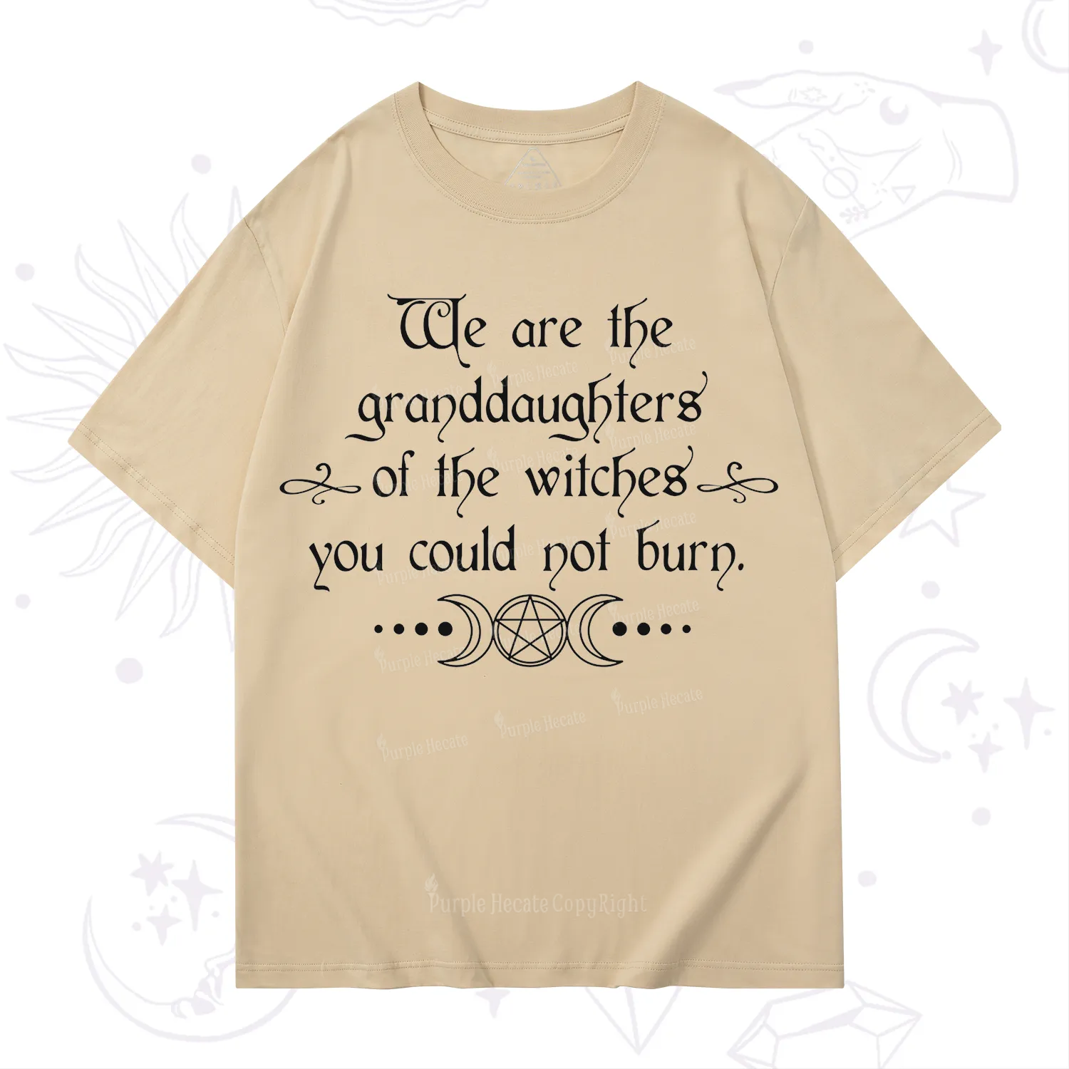 Purplehecate They Didn't Burn Witches They Burned Women T-Shirt