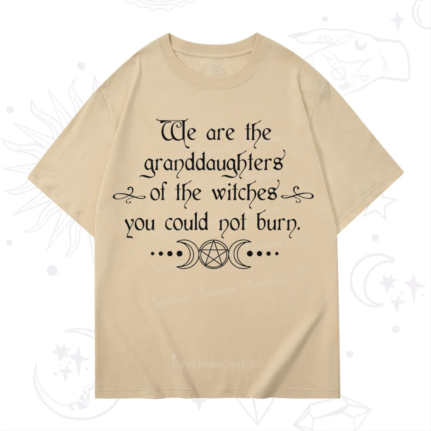 Purplehecate They Didn't Burn Witches They Burned Women T-Shirt