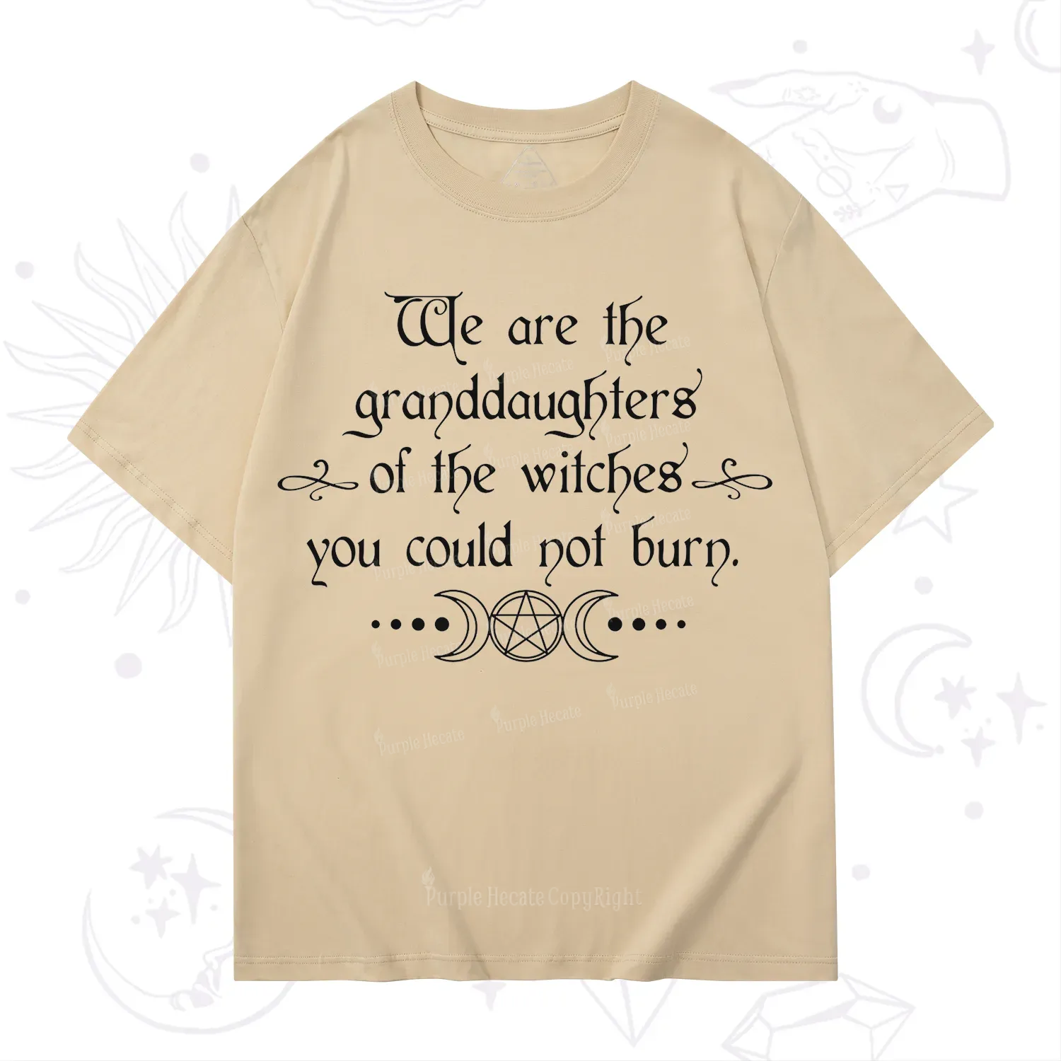 Purplehecate They Didn't Burn Witches They Burned Women T-Shirt