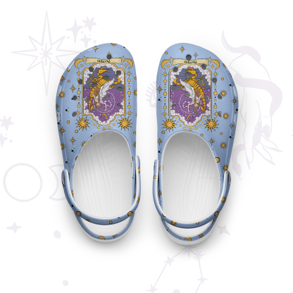 Purplehecate Scorpio Zodiac Rubber Clogs