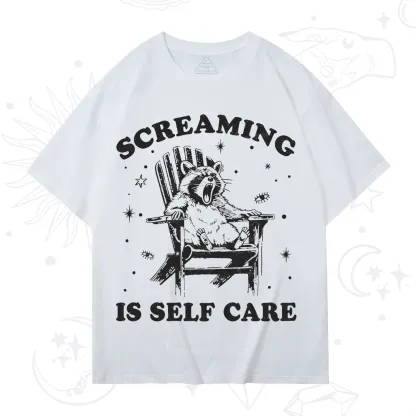 Purplehecate Screaming is Self Care T-Shirt