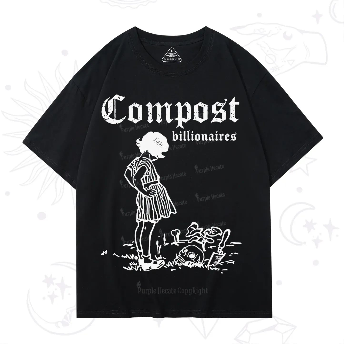 Purplehecate Compost the Greed T-Shirt
