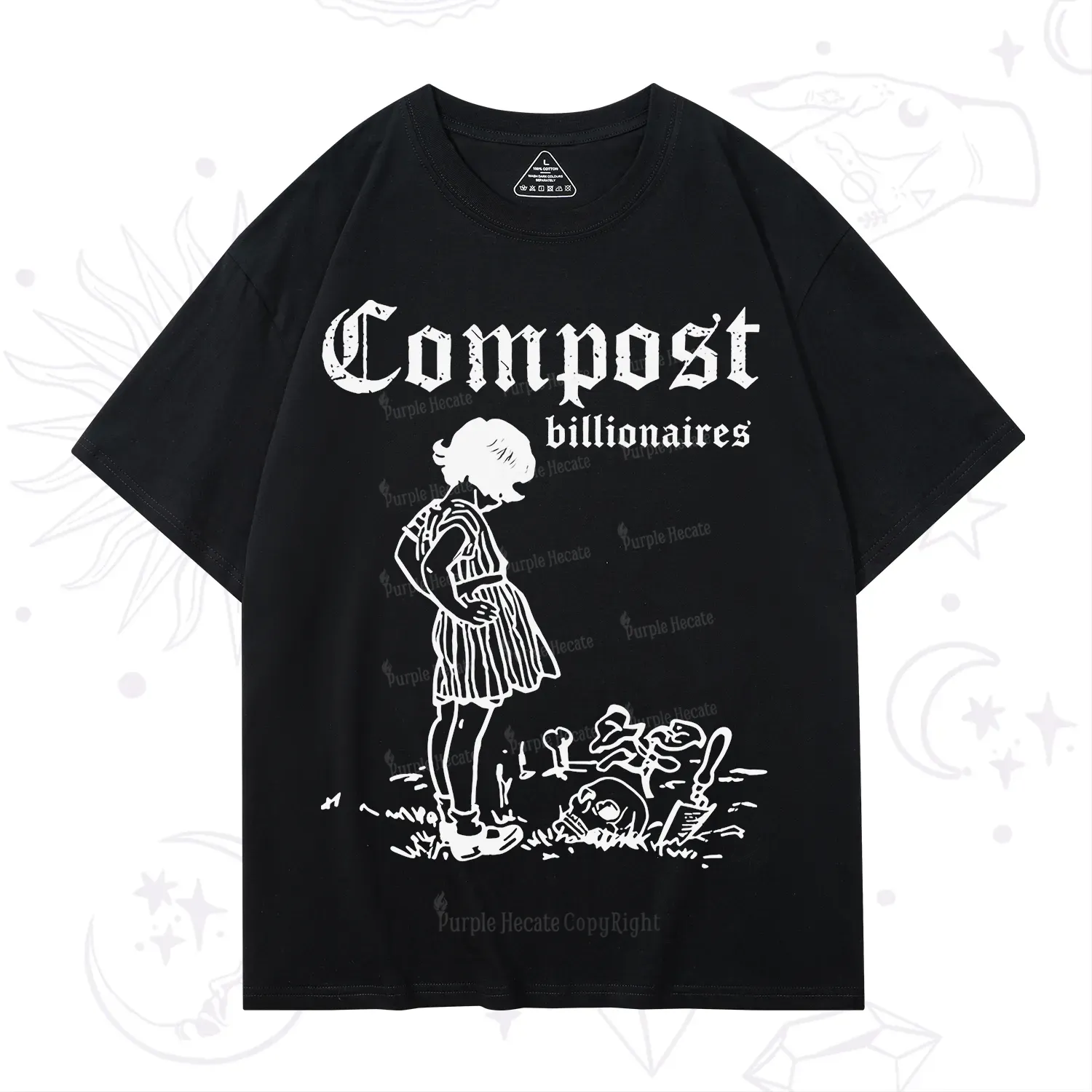 Purplehecate Compost the Greed T-Shirt