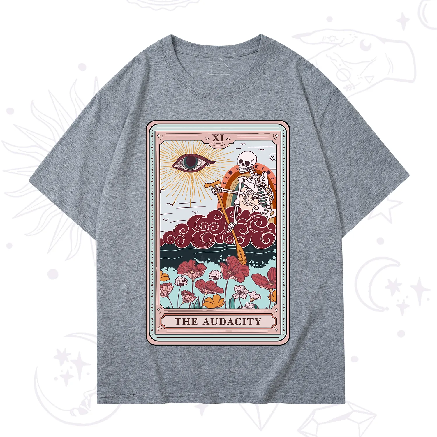 Purplehecate The Audacity Tarot Card T-Shirt
