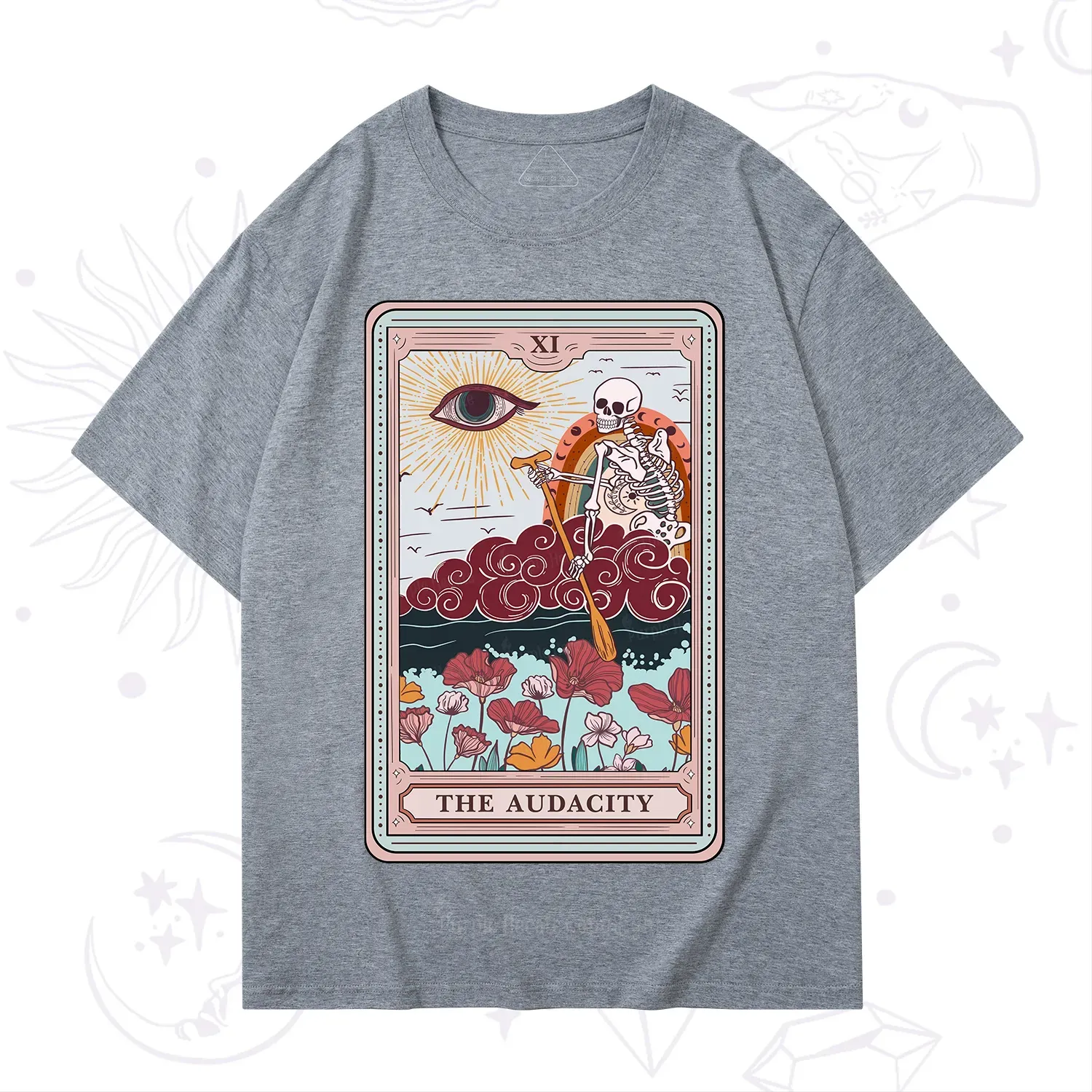 Purplehecate The Audacity Tarot Card T-Shirt