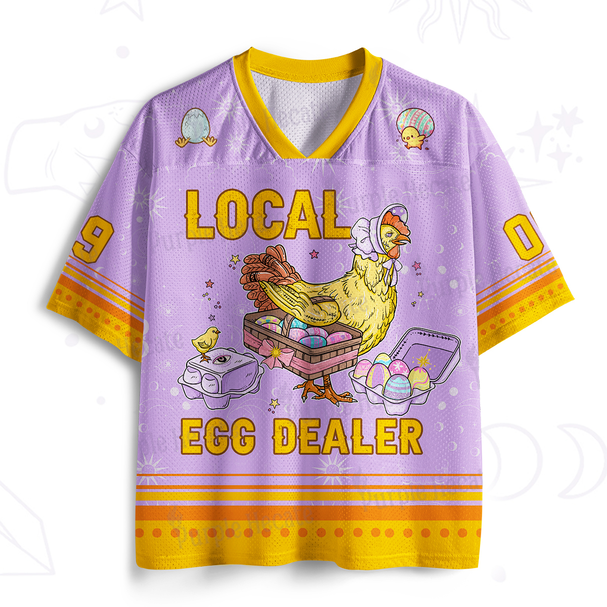 Purplehecate Local Egg Dealer Mesh Jersey