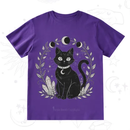 Purplehecate Mystical Cat T-Shirt