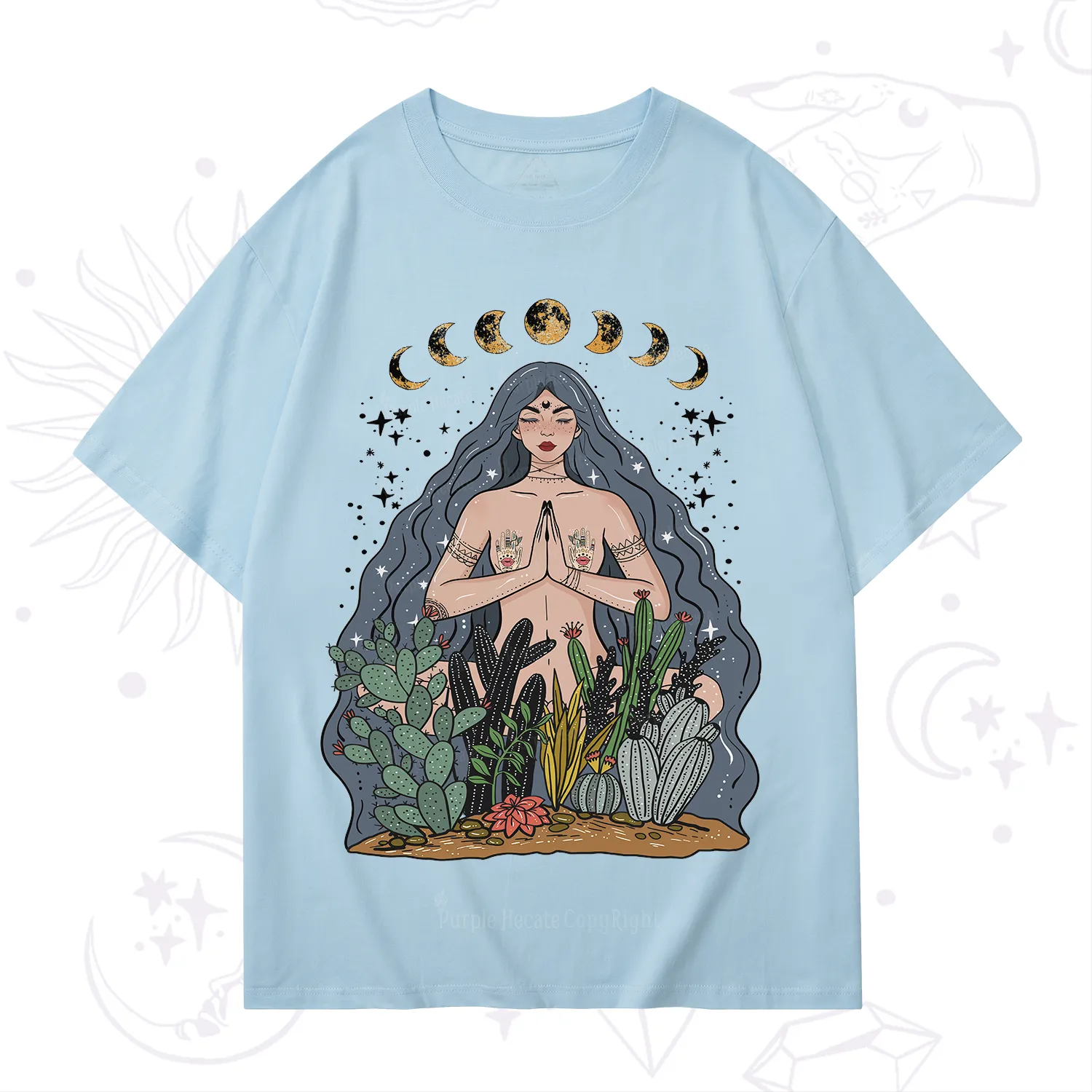 Purplehecate Goddess of Growth T-Shirt