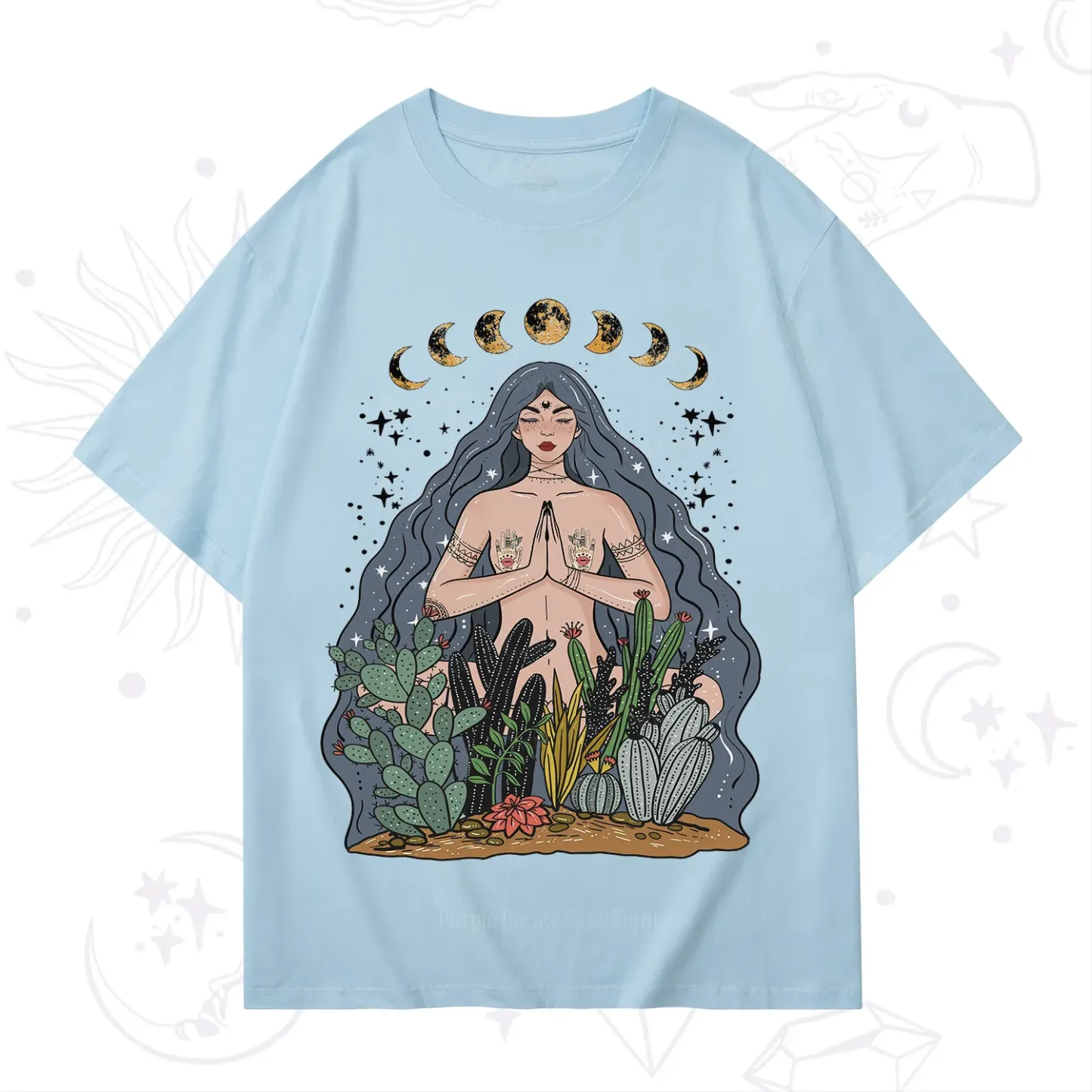 Purplehecate Goddess of Growth T-Shirt