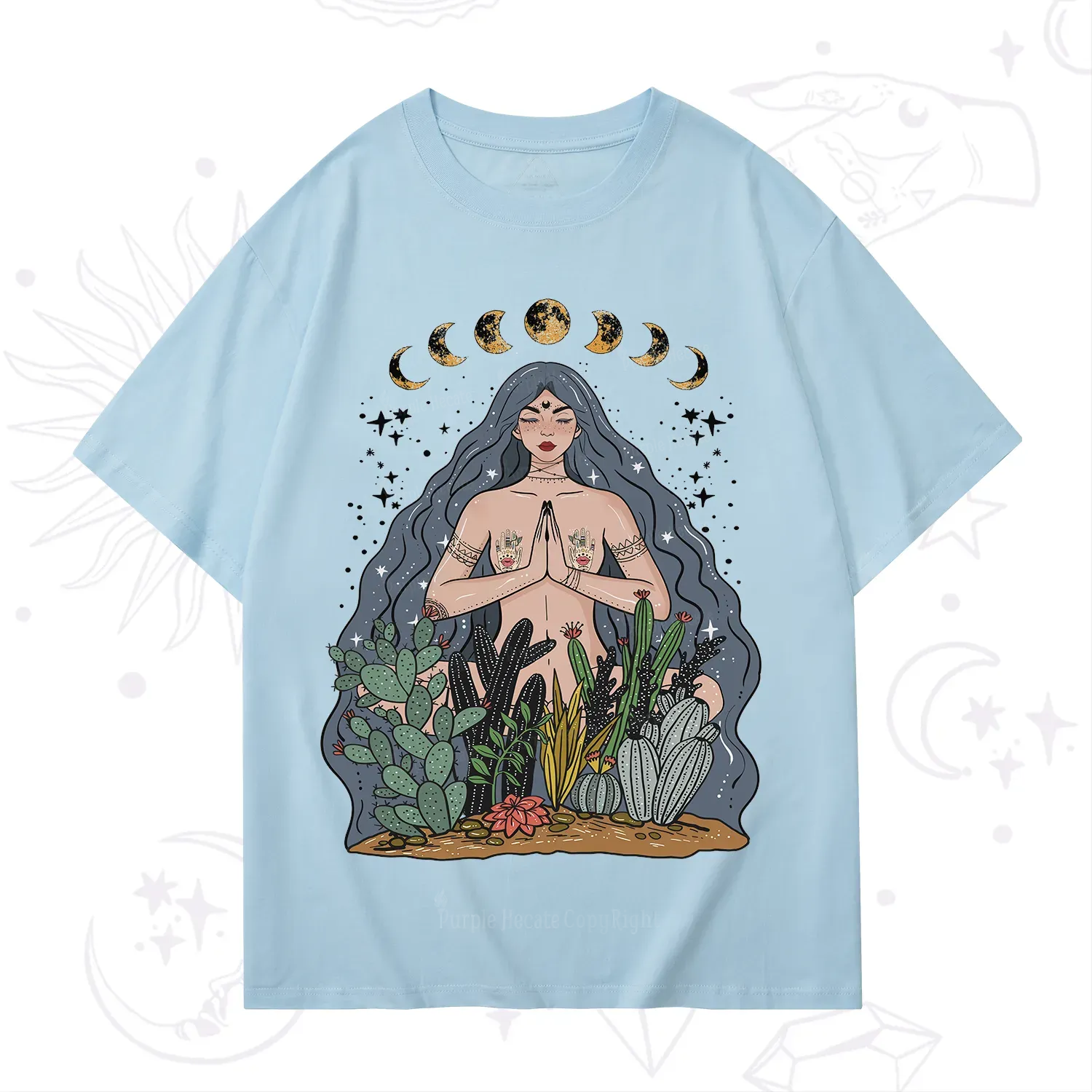 Purplehecate Goddess of Growth T-Shirt