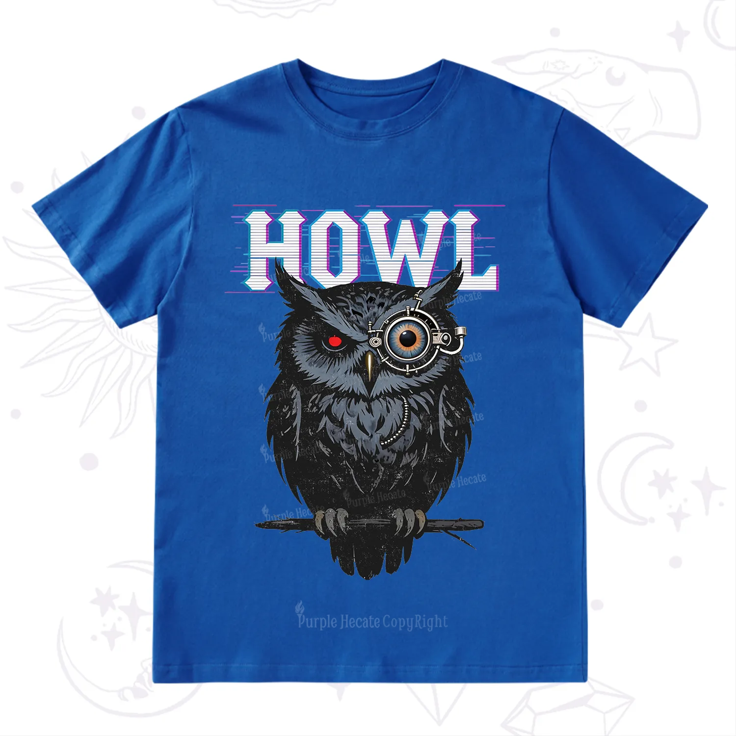 Purplehecate Howl Owl T-Shirt