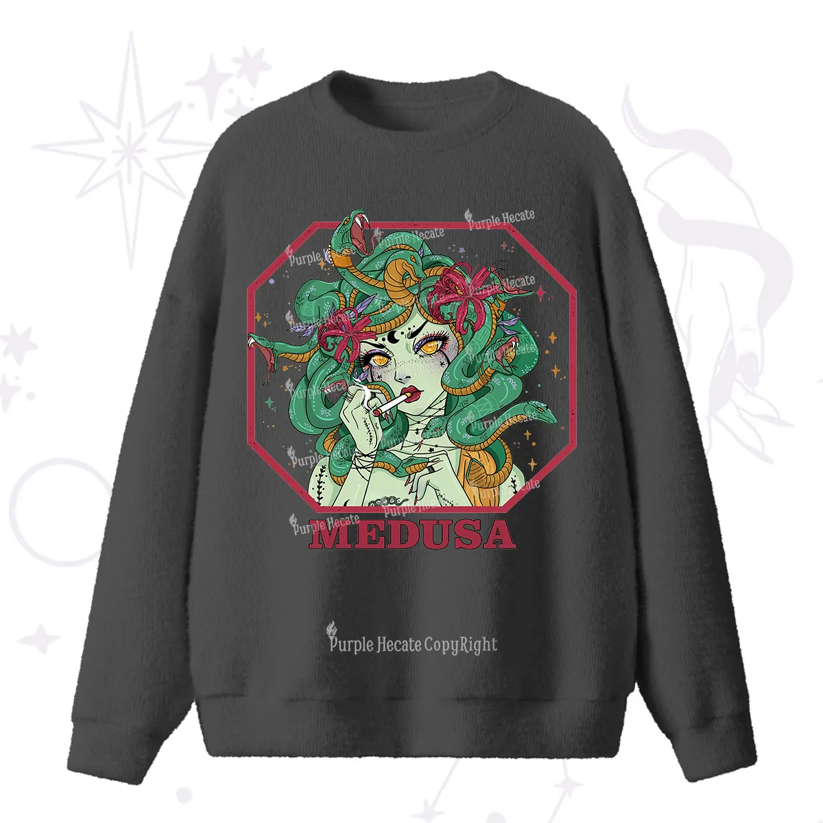 [Copy]Purplehecate Cute Cat Christmas Fuzzy Sweater