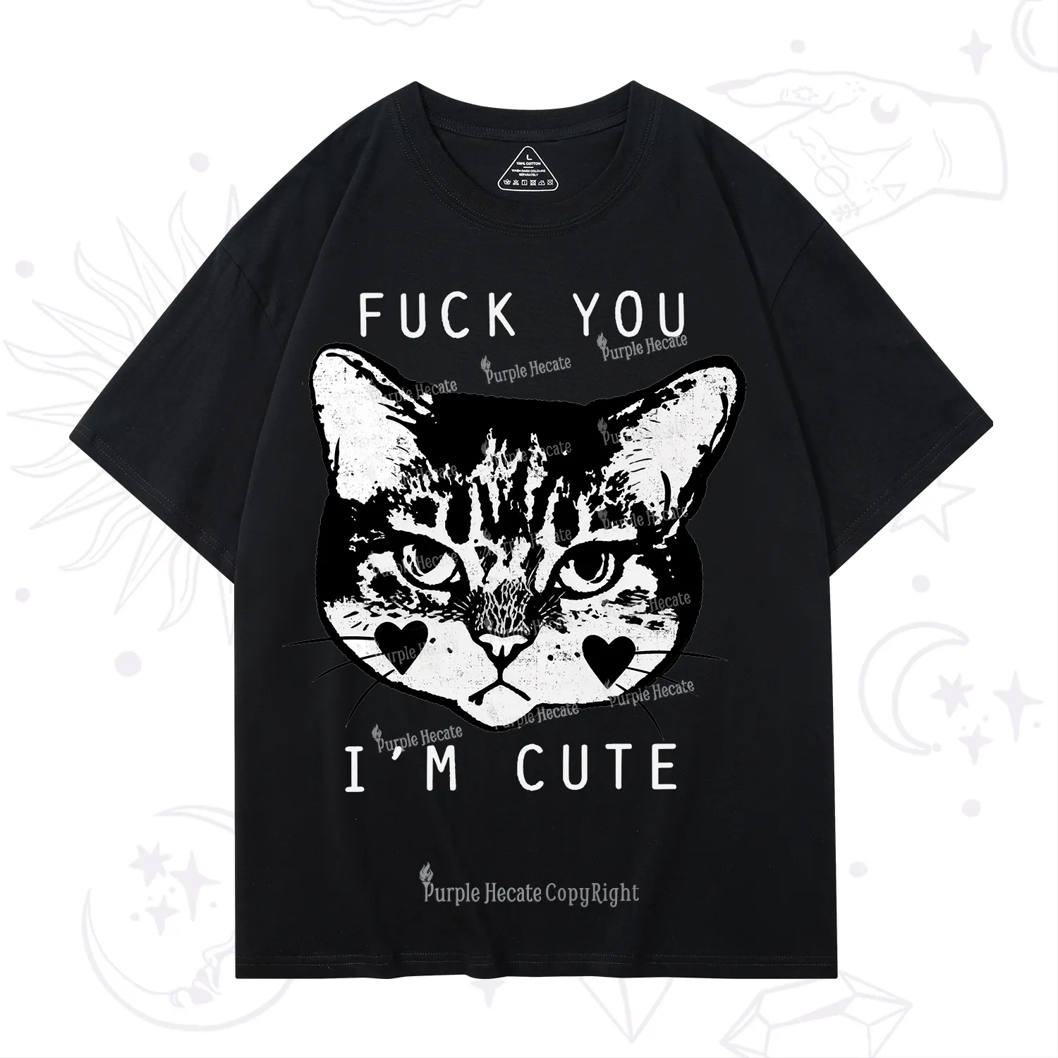 Purplehecate Fuck You I'm Cute T-Shirt
