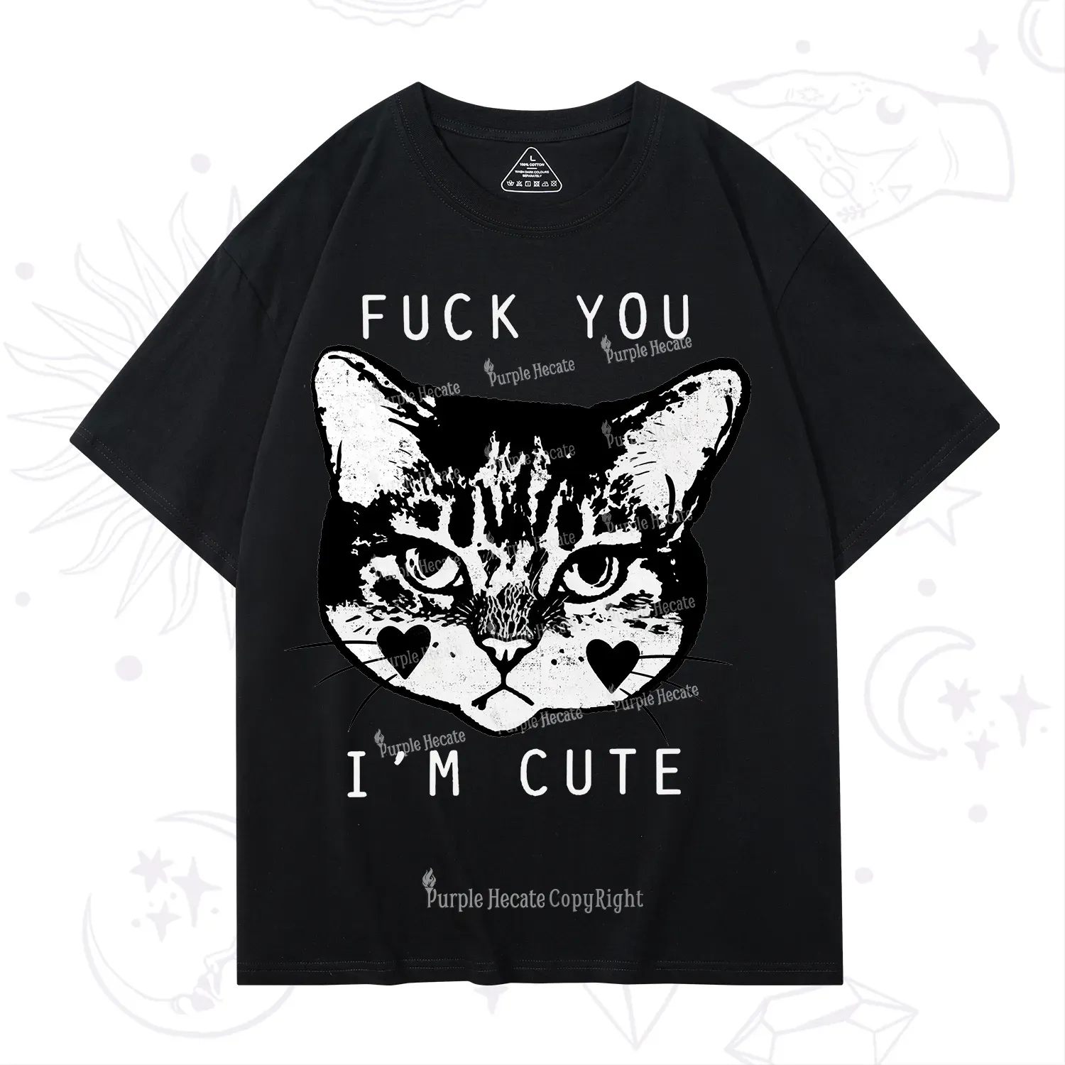 Purplehecate Fuck You I'm Cute T-Shirt