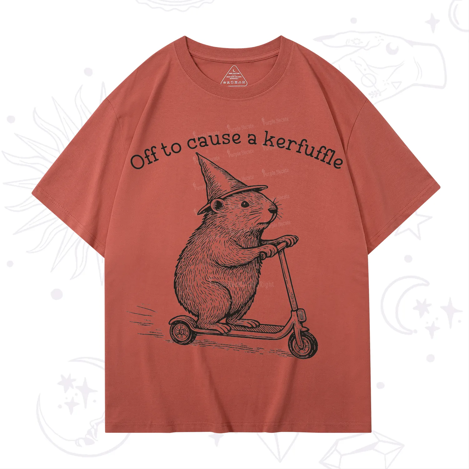 Purplehecate Off to Cause A Kerfuffle T-Shirt