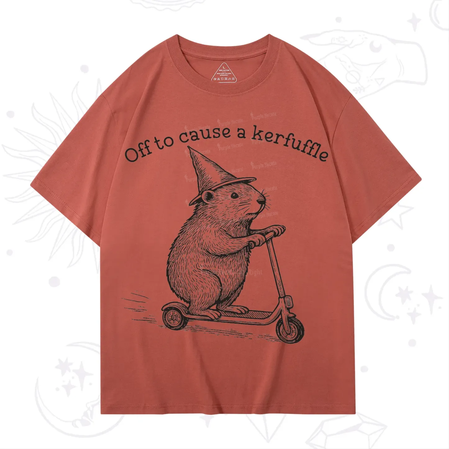 Purplehecate Off to Cause A Kerfuffle T-Shirt
