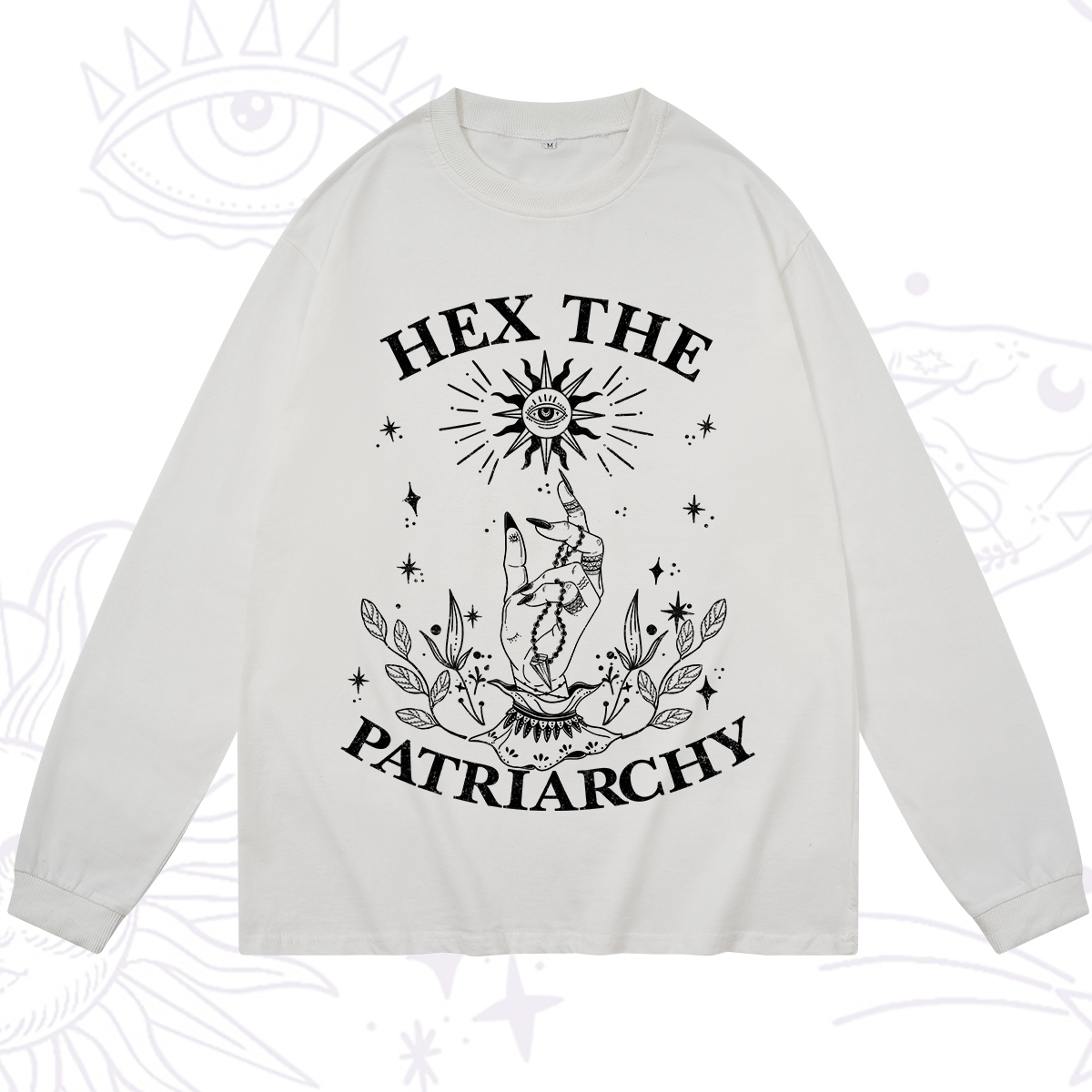 Purplehecate Smash The Patriarchy Long Sleeve T-Shirt