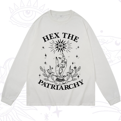 Purplehecate Smash The Patriarchy Long Sleeve T-Shirt