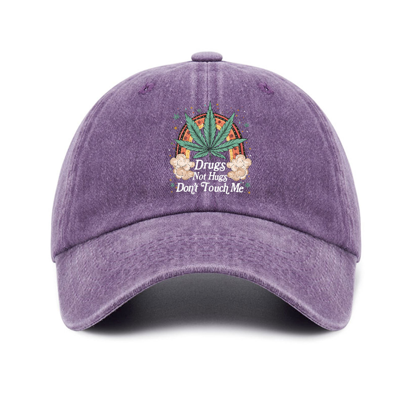 Purplehecate Drugs Not Hugs Baseball Cap