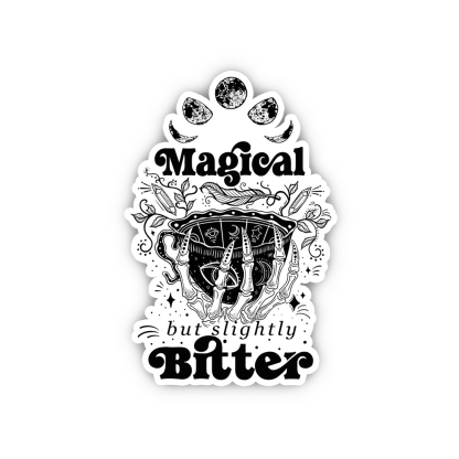 Purplehecate Magical But Slightly Bitter Sticker