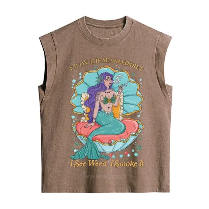 Purplehecate I See Weed I Smoke It Vintage Washed Tank