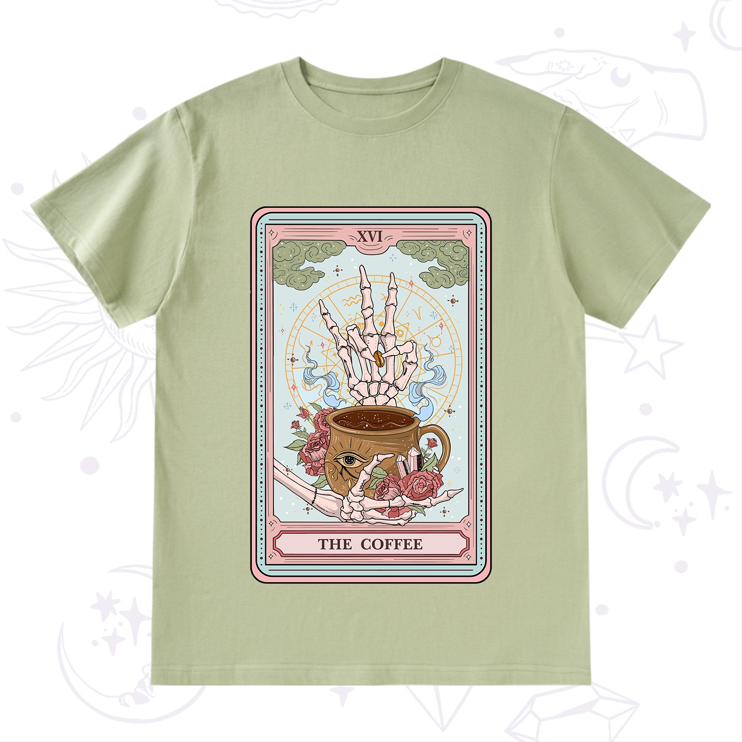 Purplehecate The Coffee Tarot T-Shirt