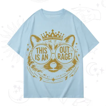 Purplehecate Royal Raccoon Rage T-Shirt
