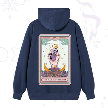 Purplehecate The Massage Therapist Tarot Card Hoodie