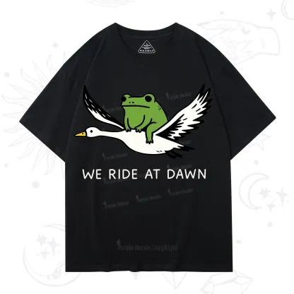 Purplehecate We Ride at Dawn T-Shirt