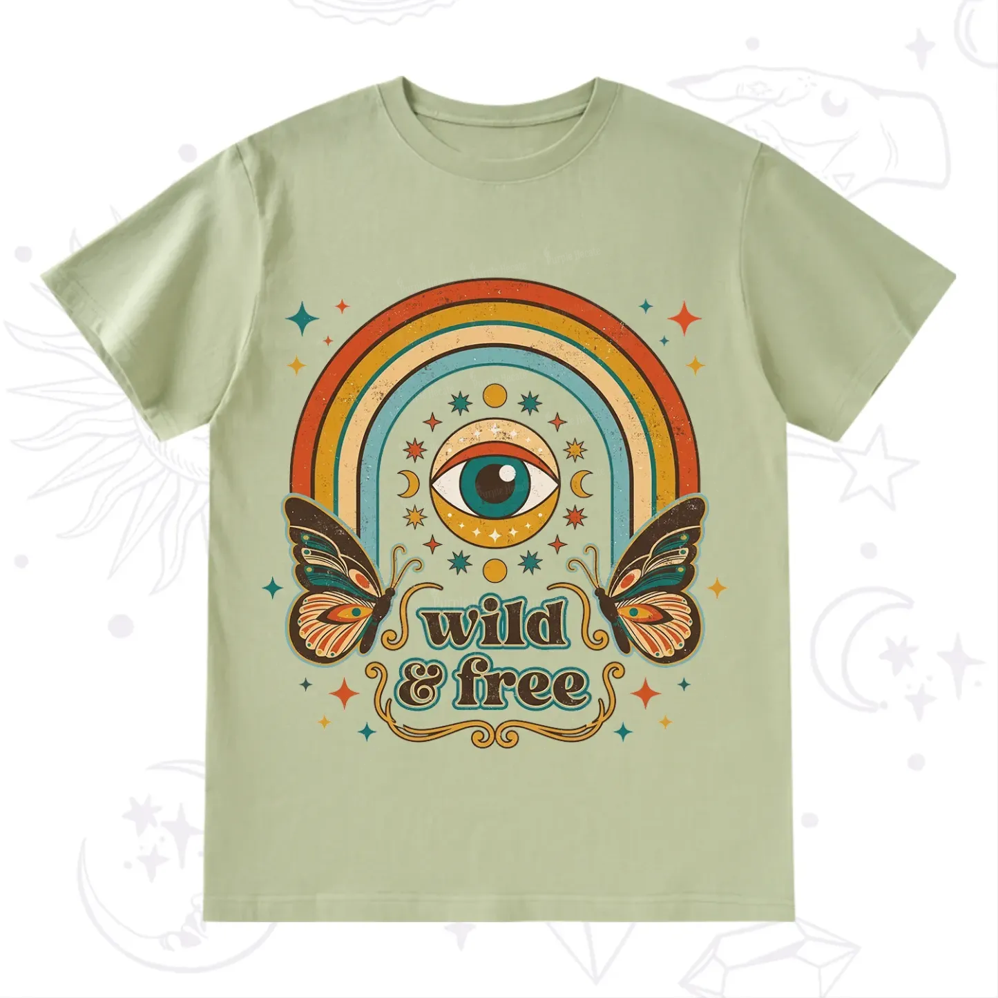 Purplehecate Wild And Free T-Shirt