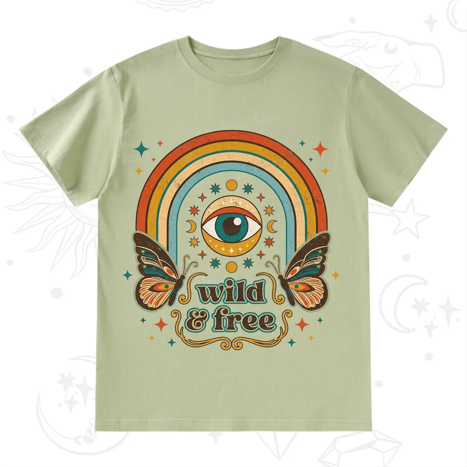 Purplehecate Wild And Free T-Shirt