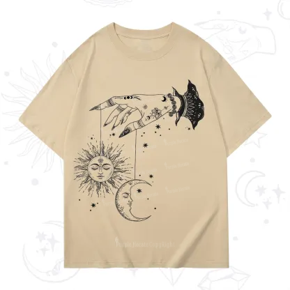 Purplehecate Witch's Sun and Moon T-Shirt