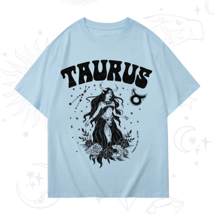 Purplehecate Taurus Zodiac Glyphs T-Shirt