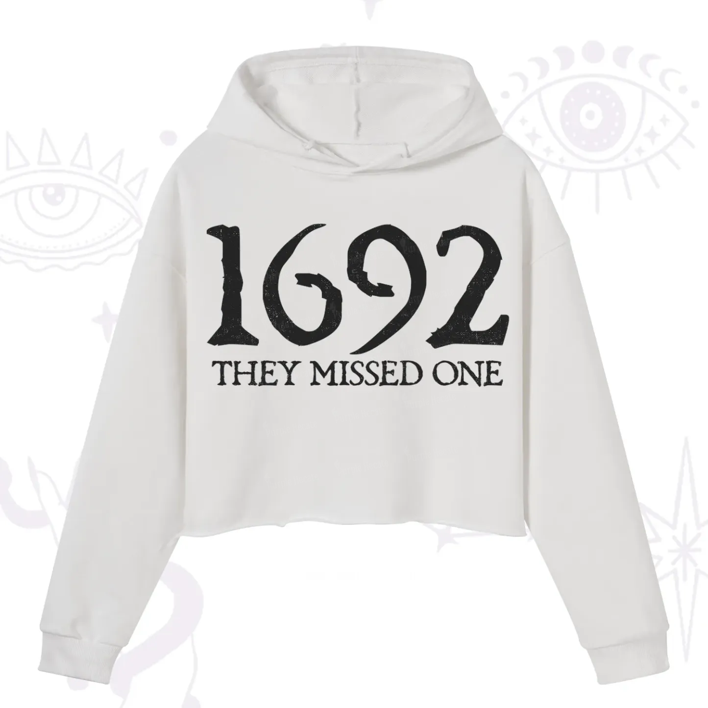Purplehecate 1692 They Missed One Crop Hoodie