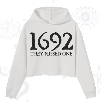 Purplehecate 1692 They Missed One Crop Hoodie