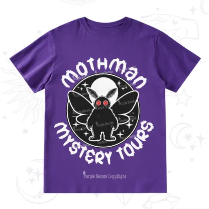 Purplehecate Mothman Mystery Tours T-Shirt