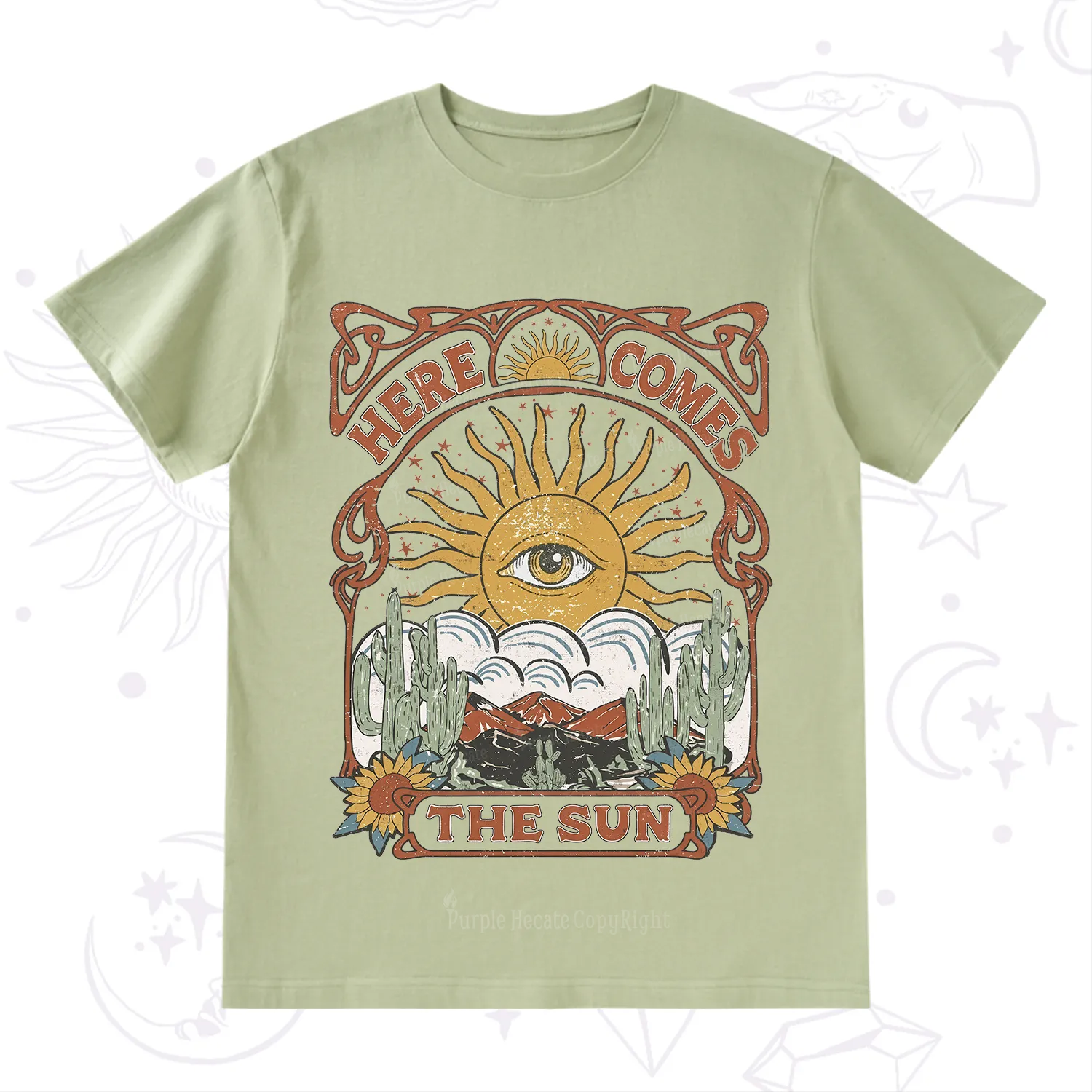 Purplehecate Here Comes The Sun T-Shirt