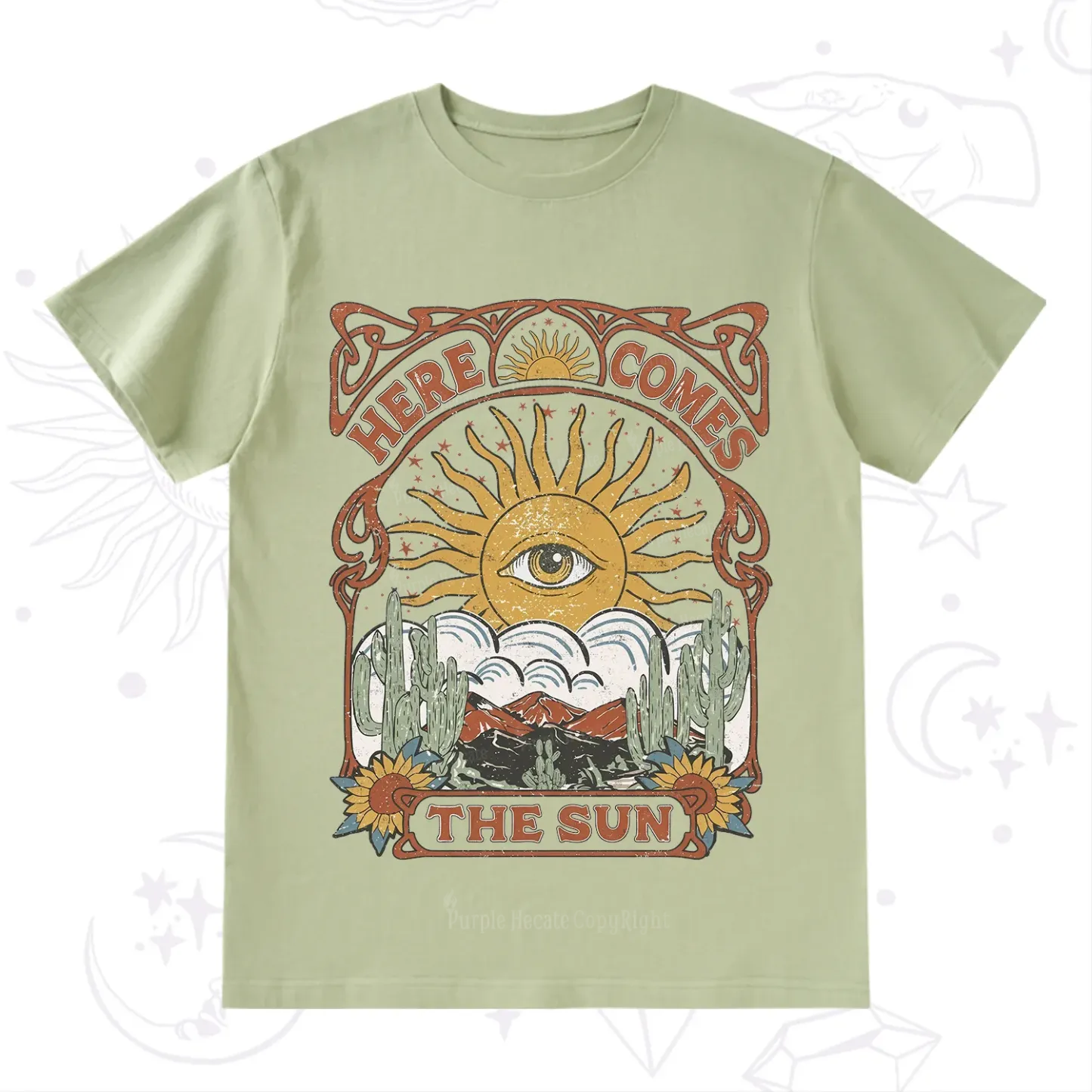 Purplehecate Here Comes The Sun T-Shirt