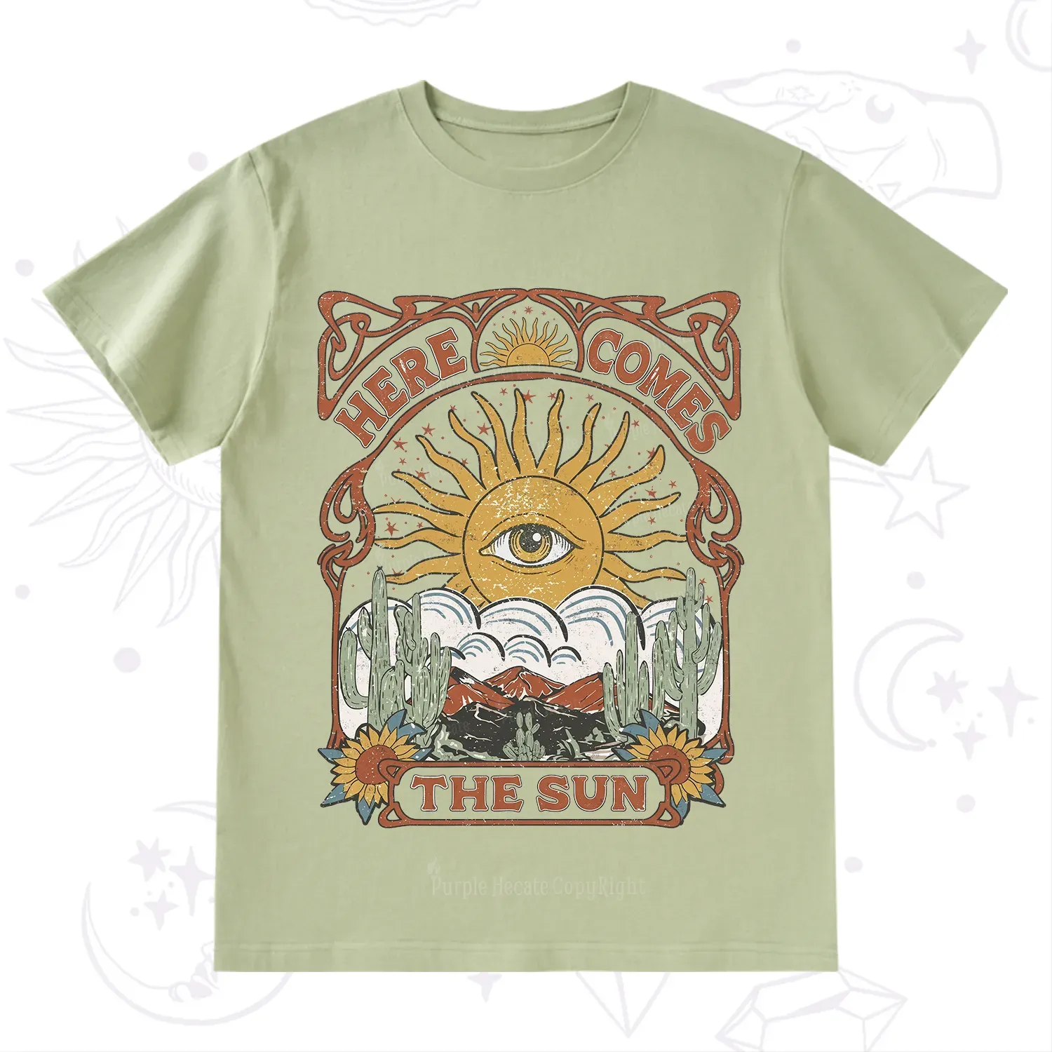 Purplehecate Here Comes The Sun T-Shirt