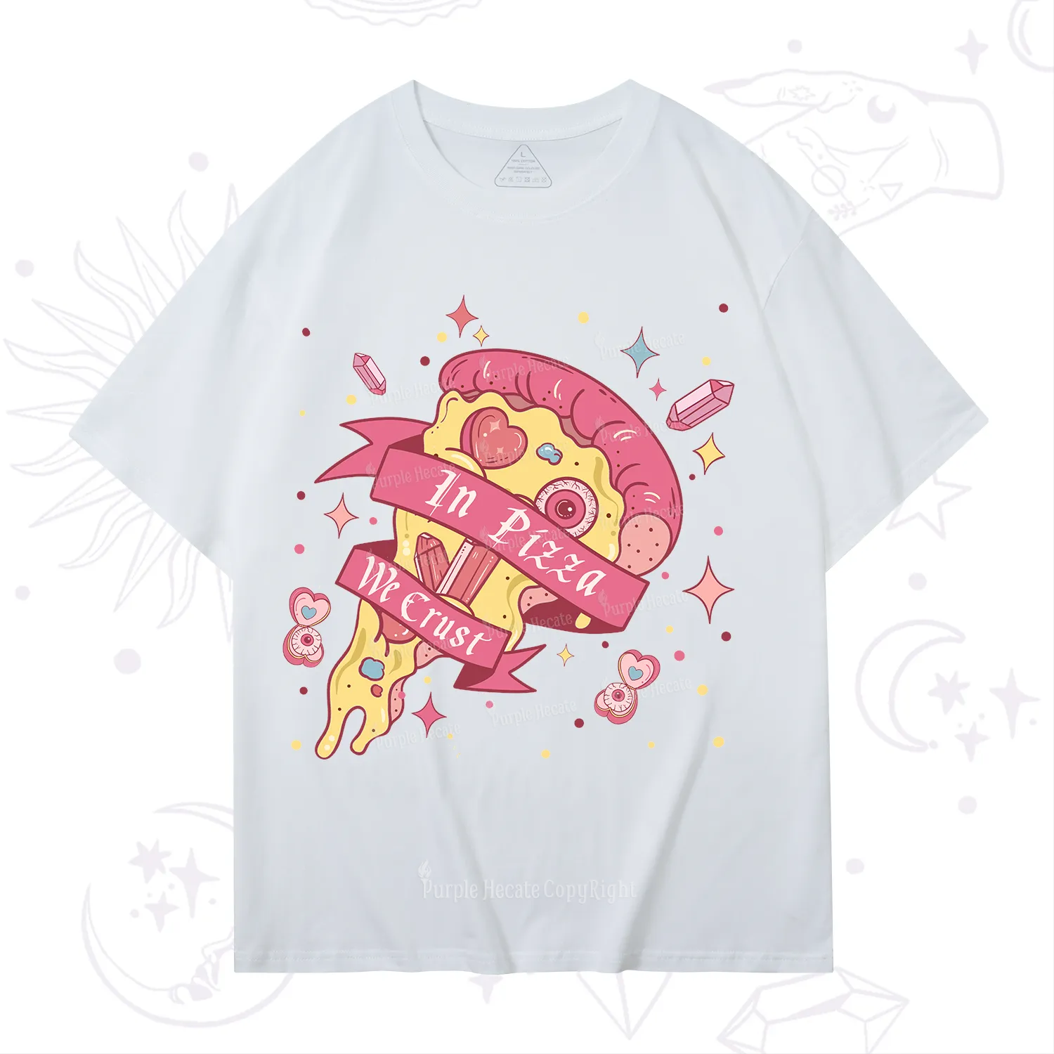 Purplehecate In Pizza We Crust Valentine T-Shirt