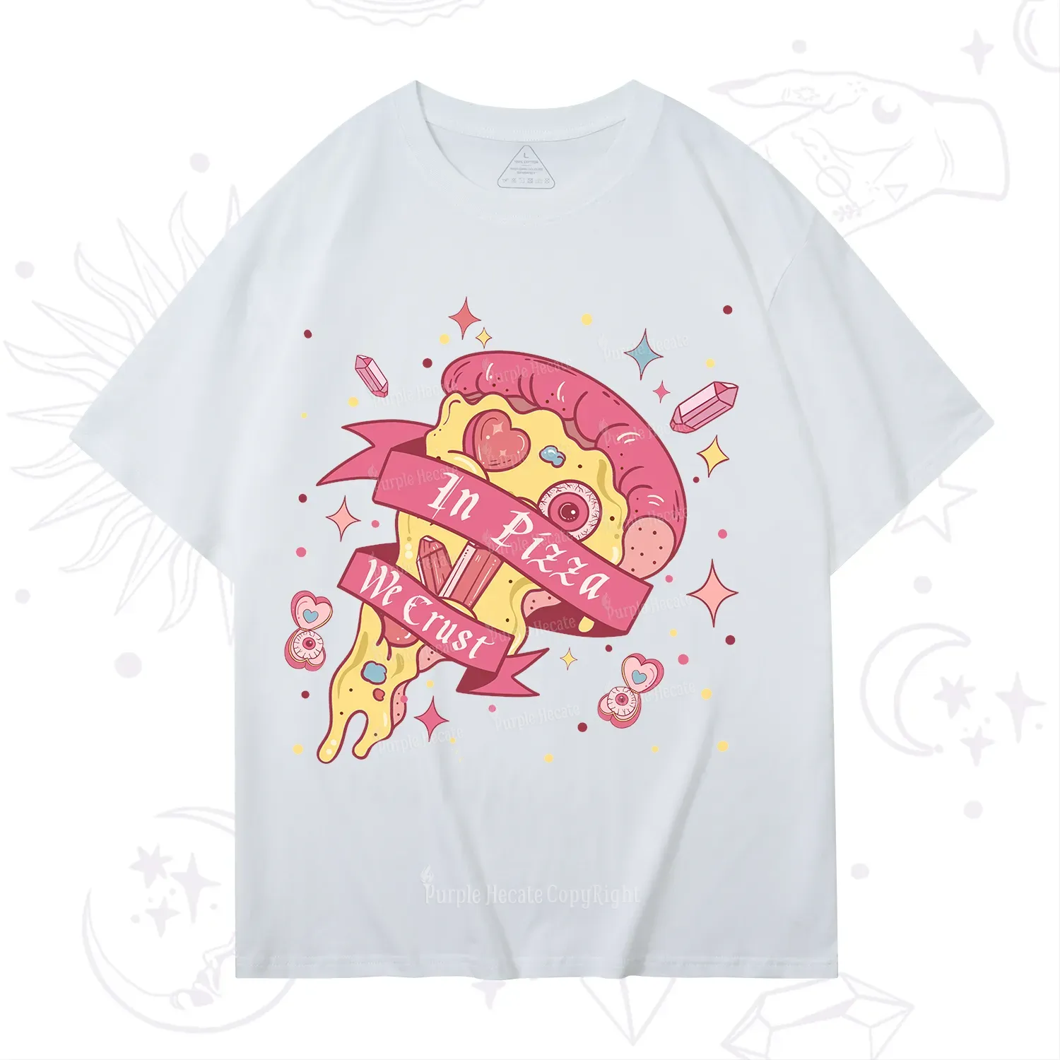 Purplehecate In Pizza We Crust Valentine T-Shirt