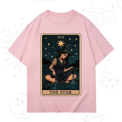 Purplehecate The Star Witch Tarot T-Shirt